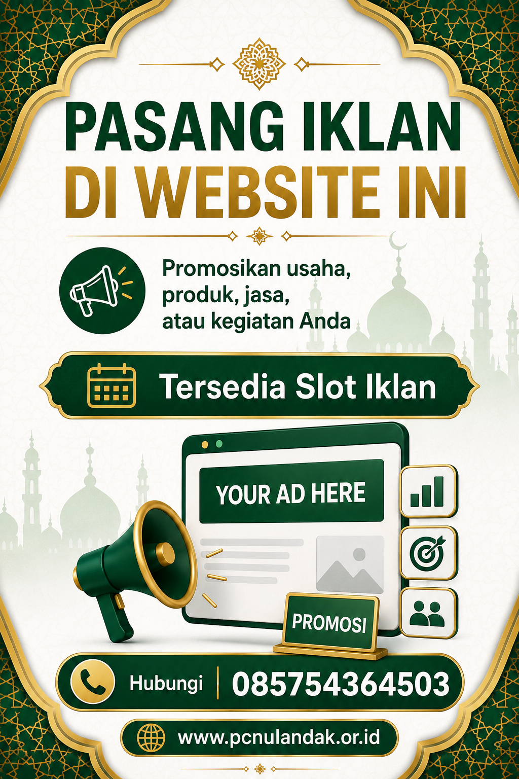 Selamat atas Konfercab IV PCNU Kabupaten Landak